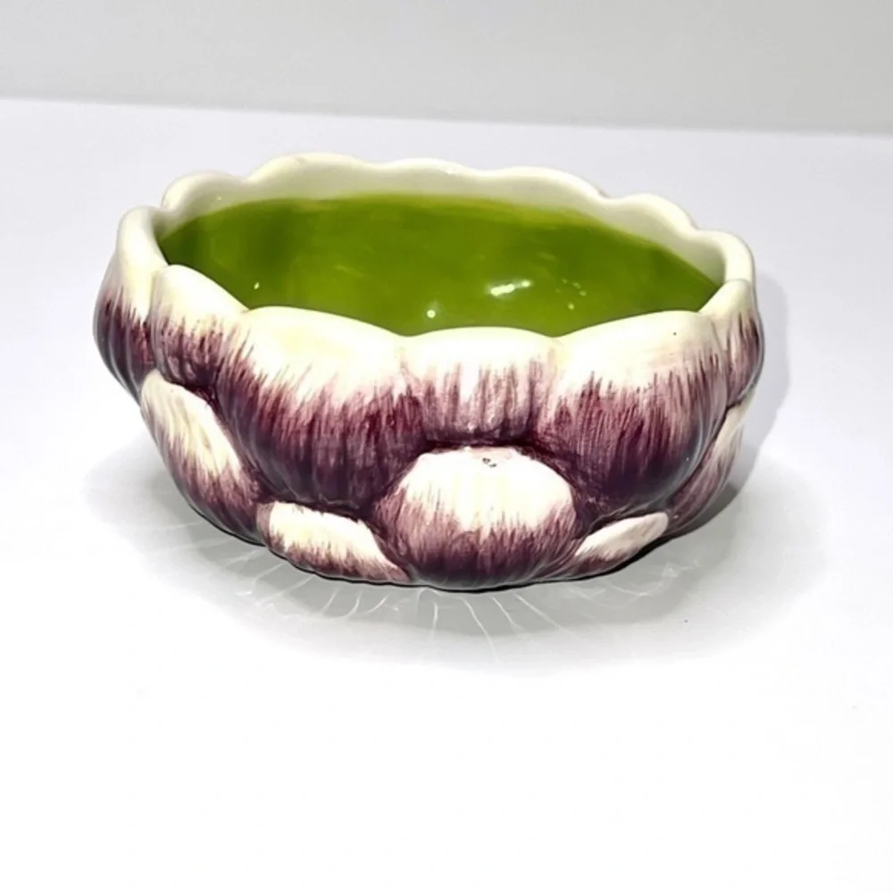Pier 1 Imports Artichoke Hand-painted Ironstone Small Bowls (Set of 2)